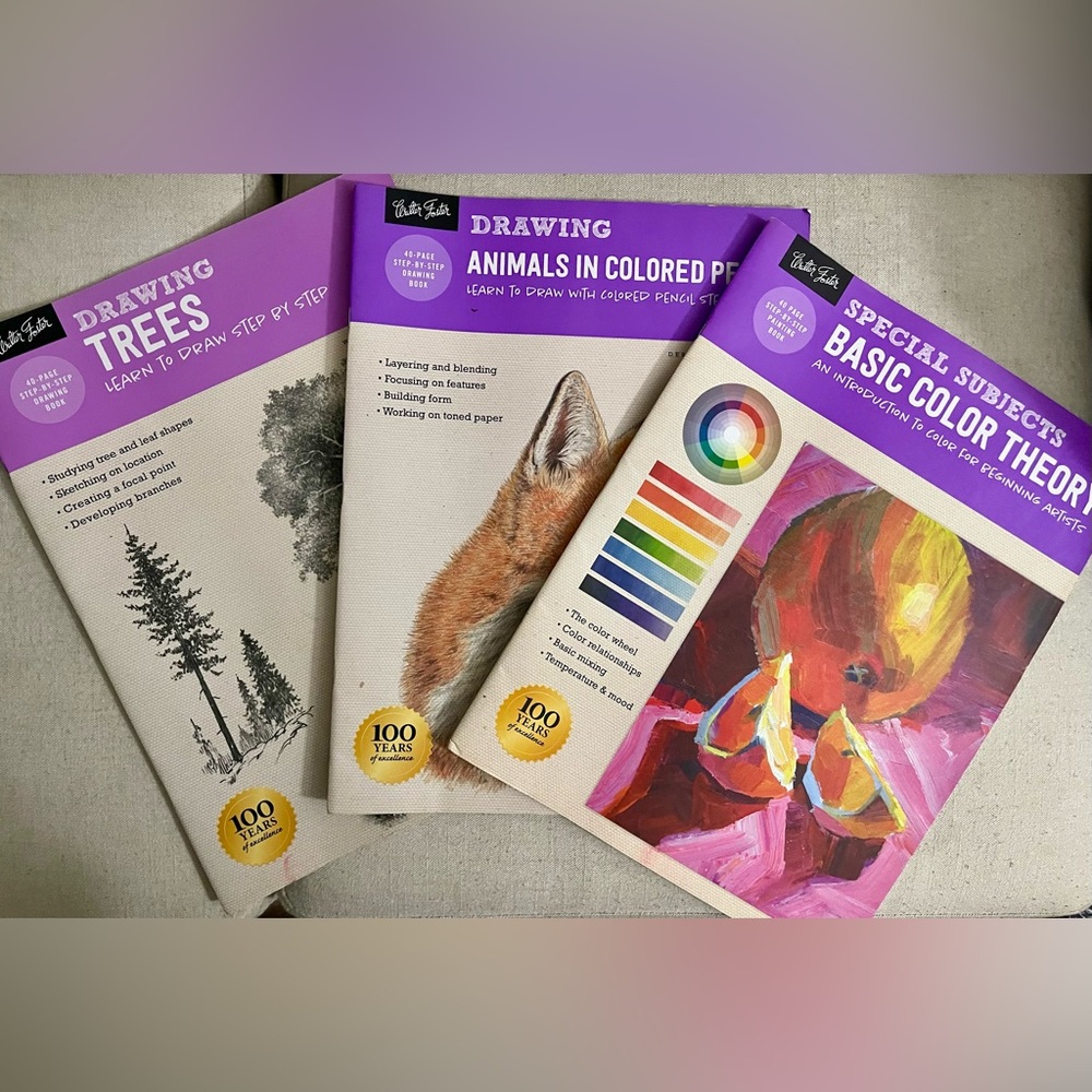 Walter Foster Drawing Book Set